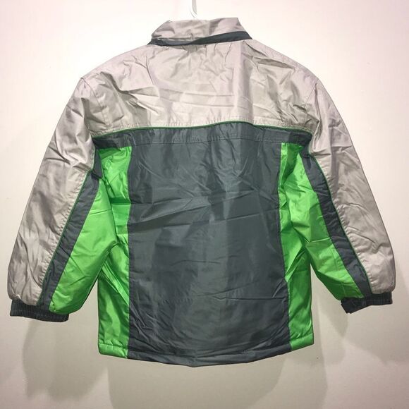 𝅺BOYS Fleece Lined Jacket with Removable Hood - Picture 4 of 5